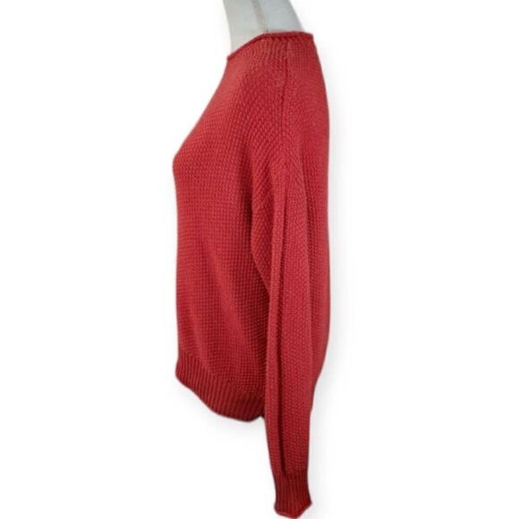 JESSICA SIMPSON BURNT ORANGE SWEATER SZ.M EUC. - Picture 3 of 6